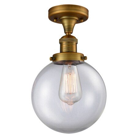 Innovations Lighting One Light Semi-Flush Mount 517-1CH-BB-G202-8